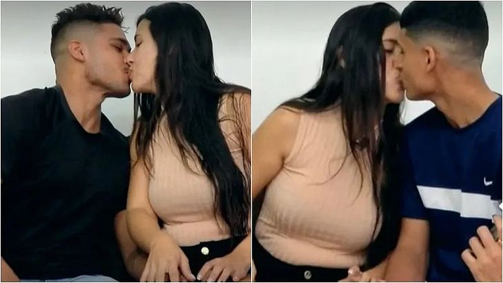 'Um é carinhoso e o outro cuida da casa', diz influencer que tem dois maridos