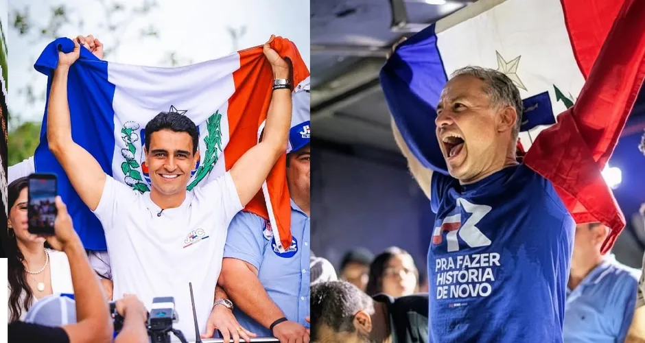 Renan Filho e JHC disputam até a bandeira de Alagoas