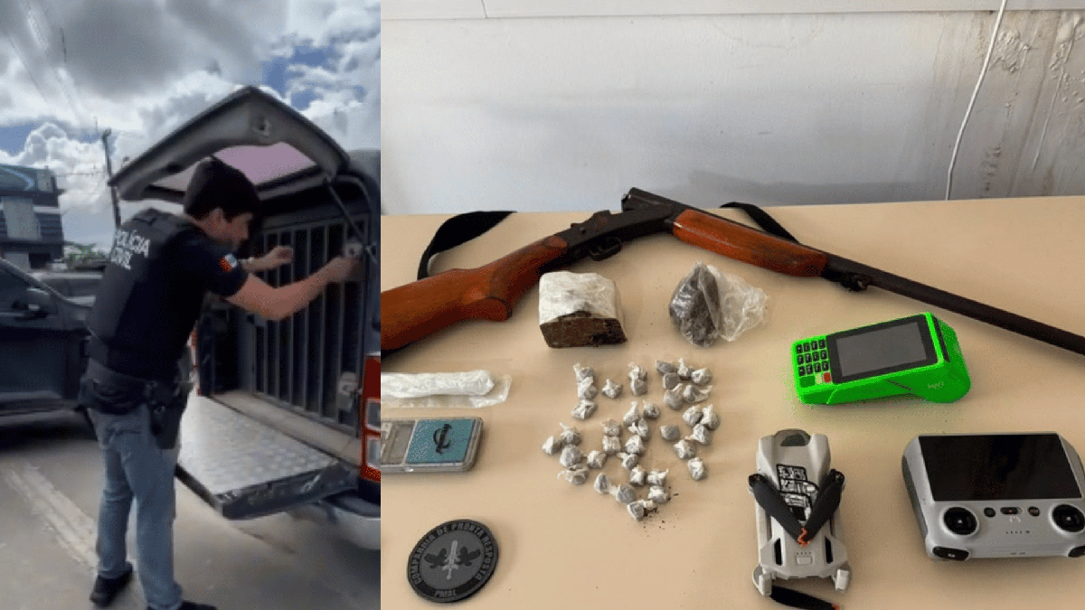 Drone de R$ 5 mil usado para monitorar policiais é apreendido em Alagoas