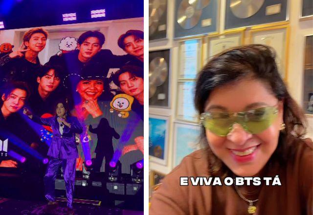 Roberta Miranda brinca com “ciúmes” de fãs após homenagem ao BTS