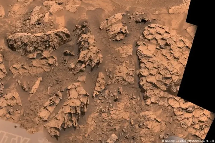 Formações rochosas em Marte intrigam cientistas