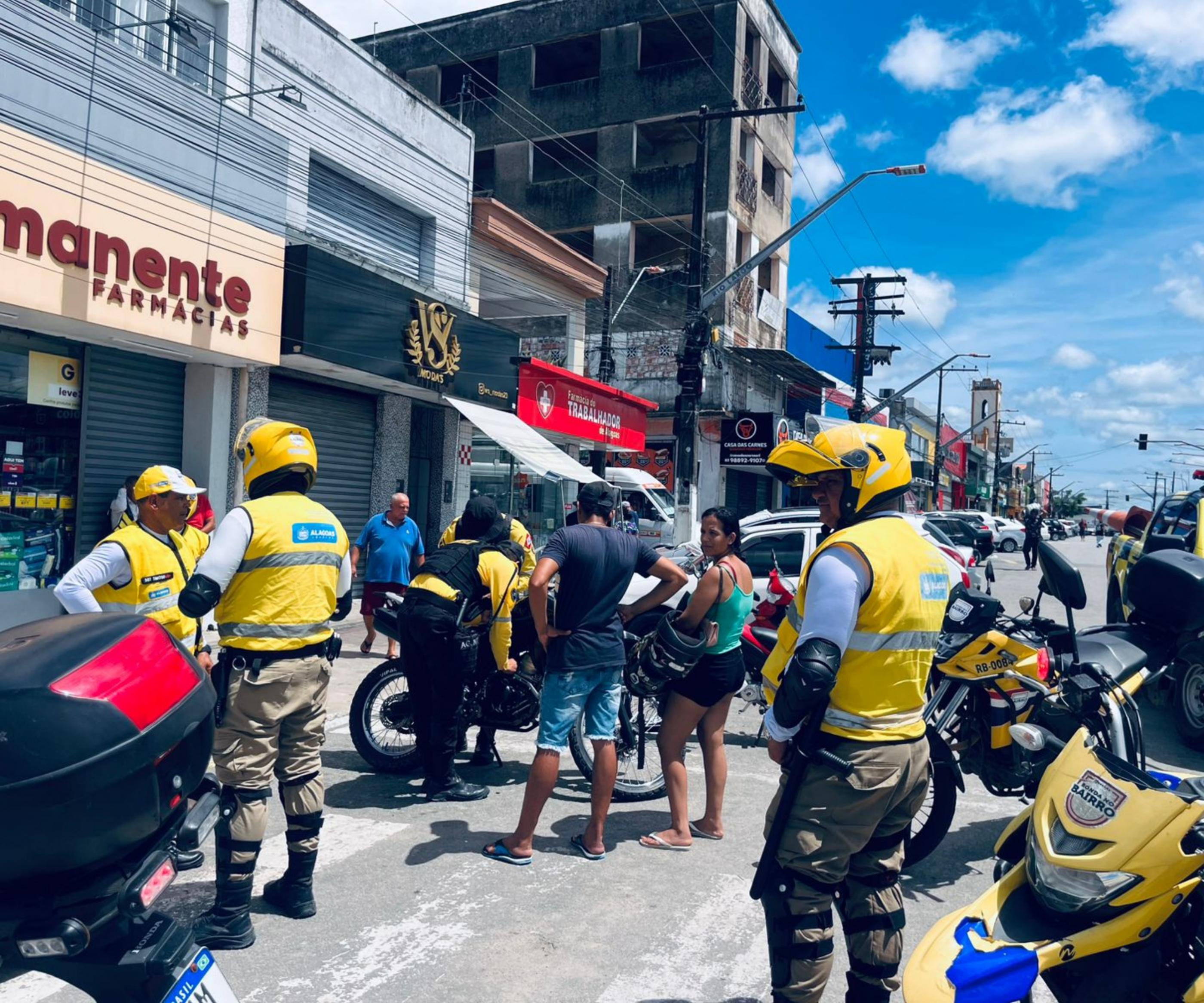 Ronda no Bairro e SMTT recuperam moto roubada em operação em Rio Largo