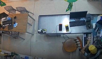 Roubo em loja de material de construção no Ouro Preto gera prejuízo de R$ 30 mil