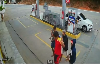VÍDEO: Criminosos rendem frentista e roubam posto de combustíveis em Branquinha