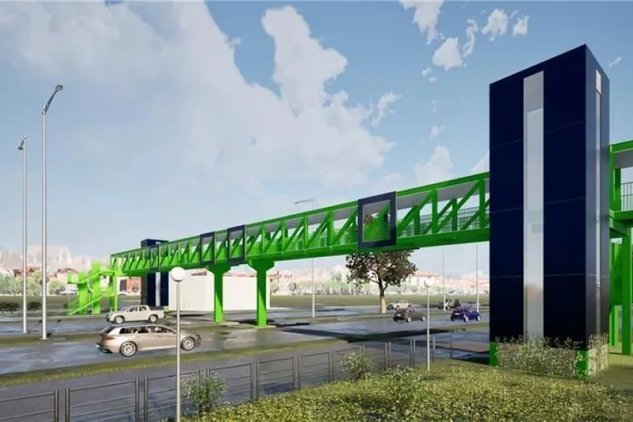 Instalação de passarela fecha trecho da Durval de Góes Monteiro neste domingo