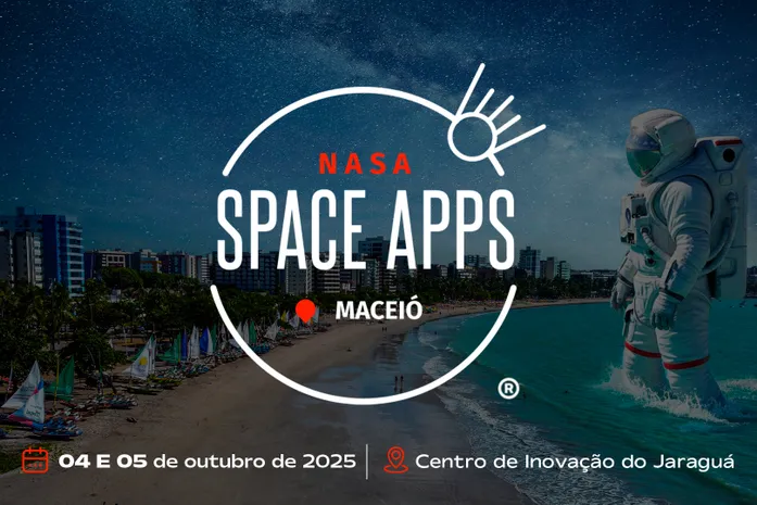 Inscrições abertas para o NASA Space Apps 2025 em Alagoas