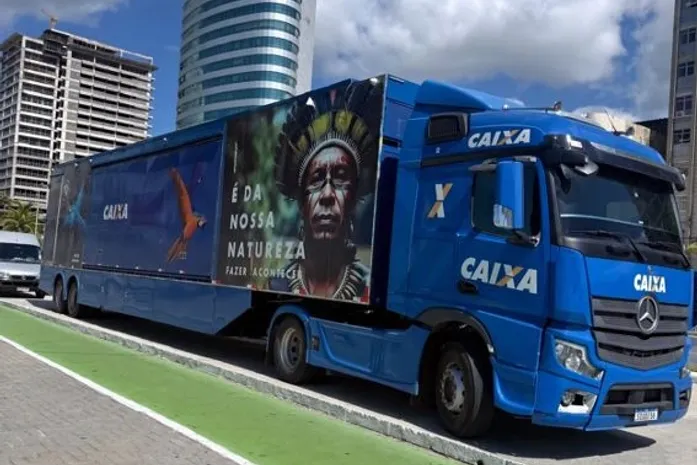 Caminhão CAIXA chega a Maceió (AL) para negociação de dívidas