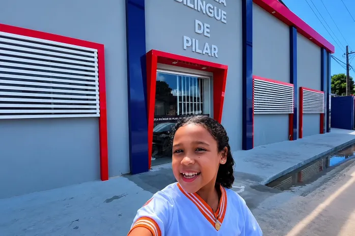 Aluna de Pilar viraliza e coloca educação pública do município em destaque