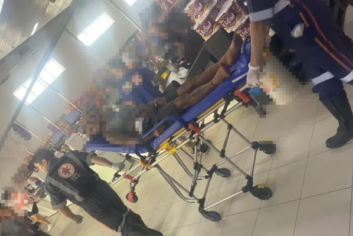 Homem é ferido por arma branca dentro de supermercado em interior de AL