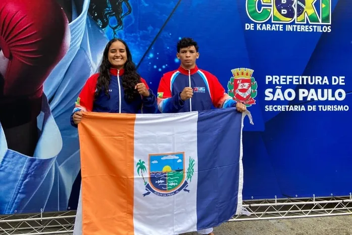 Atleta de Jequiá da Praia conquista medalha no Campeonato Brasileiro de Karatê