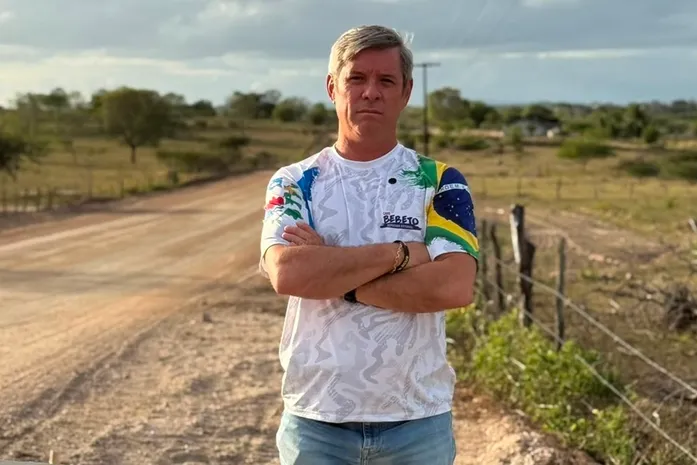 Cabo Bebeto denuncia abandono da Estrada do Feijão e cobra conclusão da obra