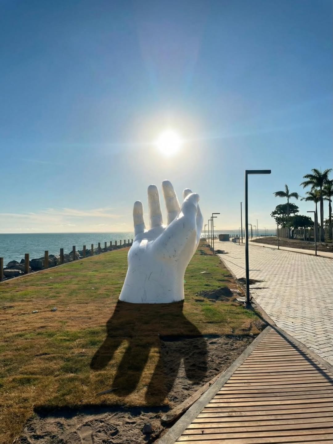 “Mão de Deus”: JHC publica projeto de nova escultura na Orla do Porto