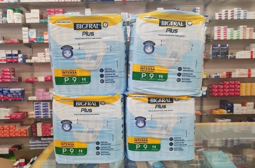 Fraldas geriátricas gratuitas estão disponíveis em Maceió pelo Farmácia Popular