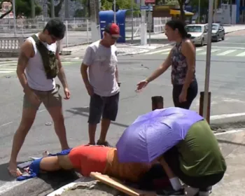 Colisão entre motos deixa feridos em ladeira do Centro de Maceió