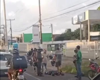 Acidente entre moto e bicicleta deixa um morto e ciclista ferido em Maceió