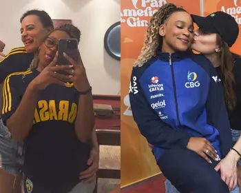 Rebeca Andrade confirma namoro e emociona fãs com vídeo nas redes