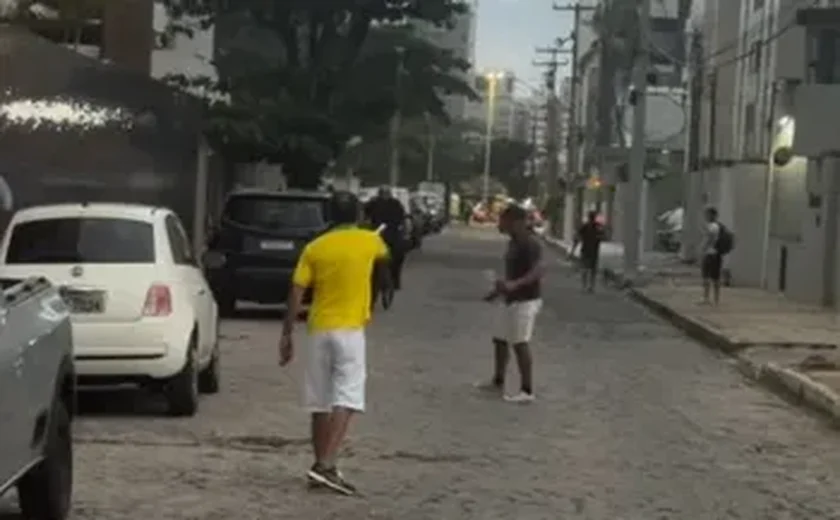 Cobrança por estacionamento acaba em agressões e prisão na Jatiúca, em Maceió