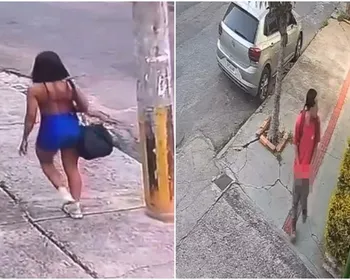 Com pênis à mostra, homem se masturba enquanto persegue mulher na rua