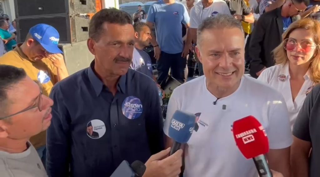 Renan mantém vice em aberto e admite nome do Agreste na chapa
