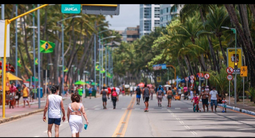 Rua Aberta funciona das 8h às 18h em Maceió nesta segunda-feira
