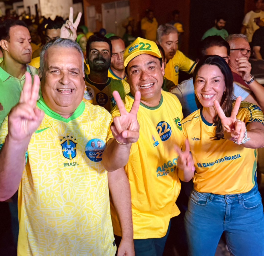 Alfredo Gaspar leva mobilização por Flávio Bolsonaro a Marechal Deodoro