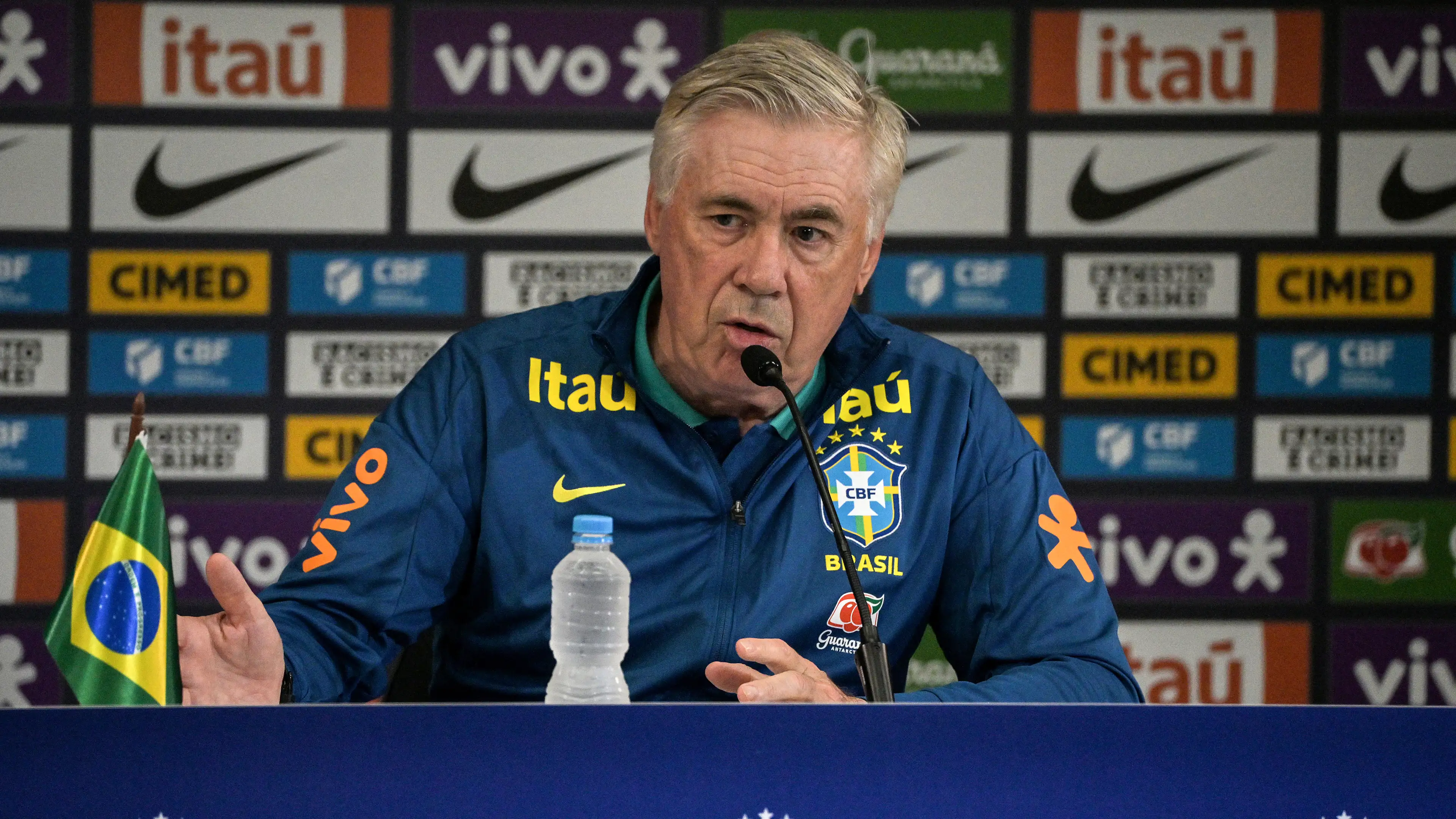 Ancelotti revela lista para últimos jogos das Eliminatórias