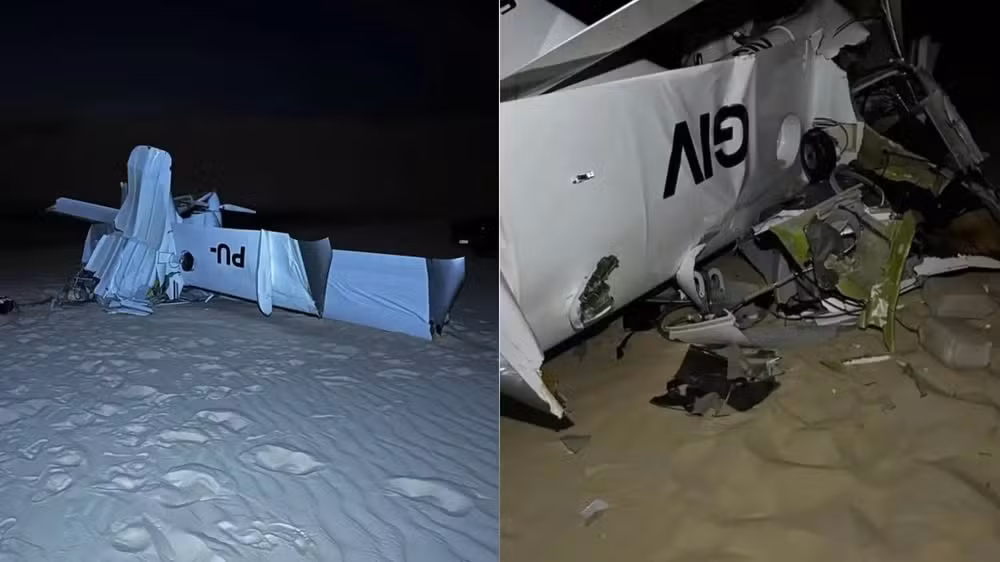Duas pessoas morrem após avião de pequeno porte cair nos Lençóis Maranhenses