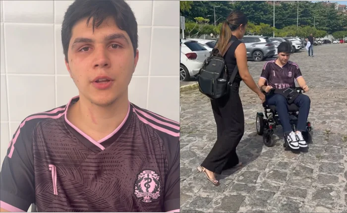 Estudante PCD cobra acessibilidade em faculdade de Medicina