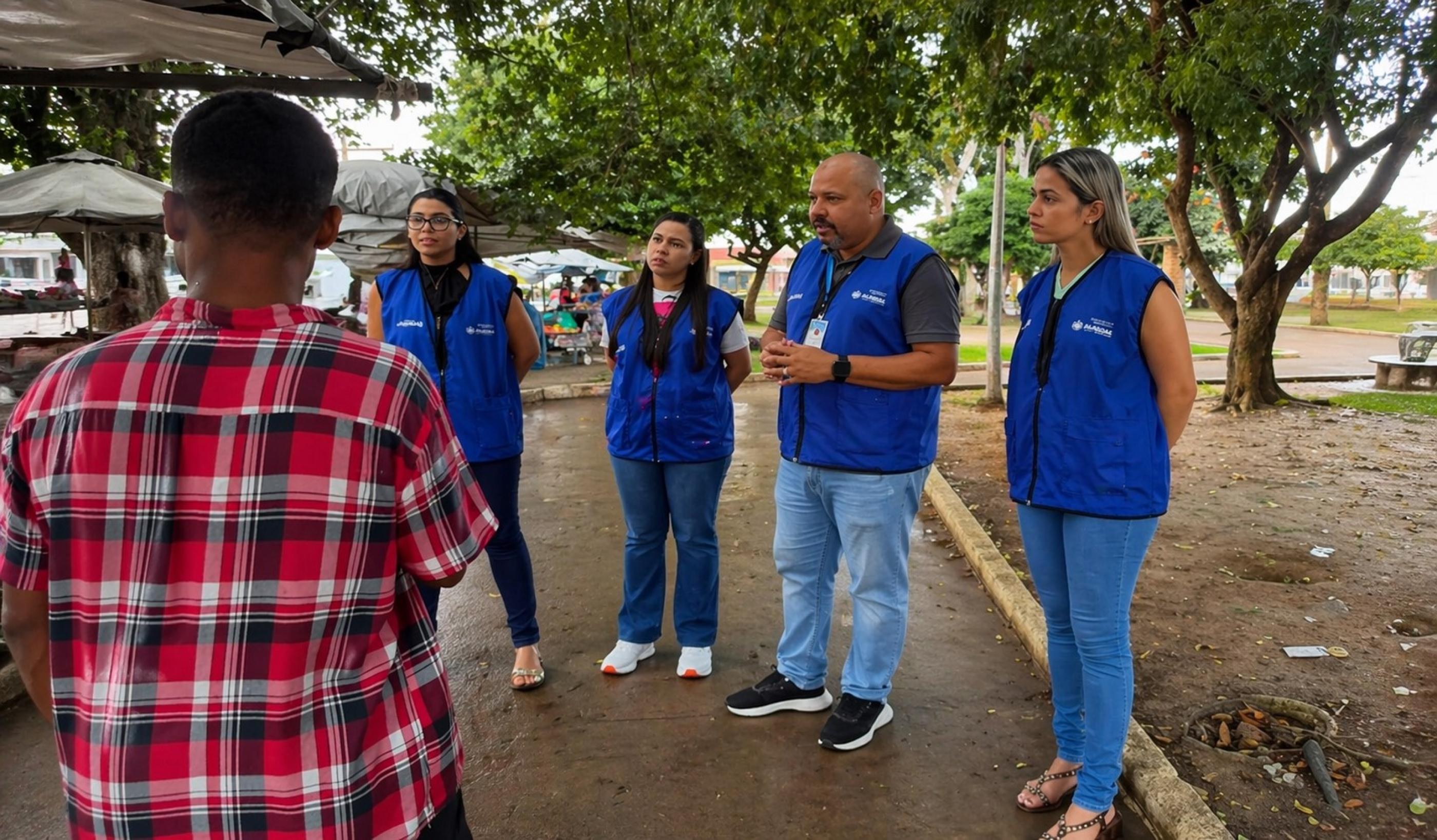 Seprev realiza busca ativa e atende dependentes químicos em Arapiraca