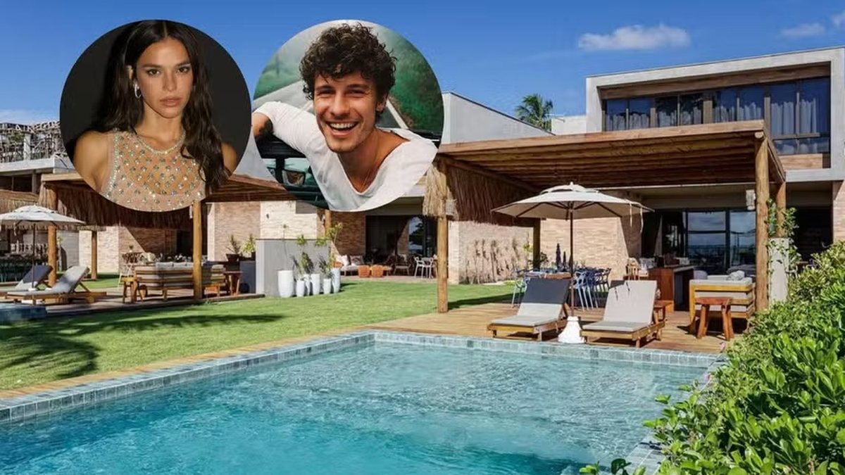 Diária de R$ 25 mil: onde Bruna Marquezine e Shawn Mendes passam o réveillon em AL