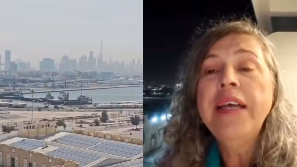 Brasileiros ficam presos em navio em Dubai após ataques dos EUA