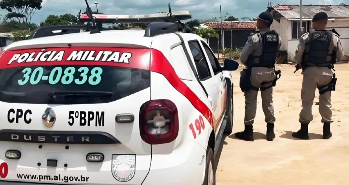 Suspeito de duplo homicídio tenta fugir e acaba preso com arma e maconha