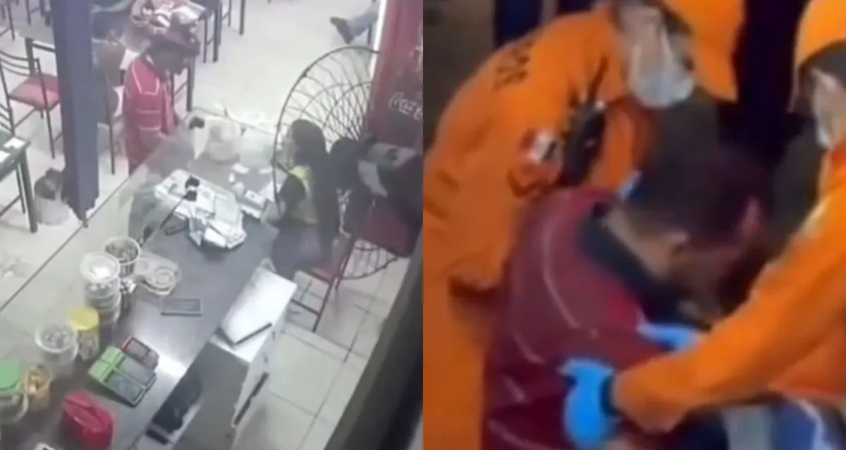 Suspeito quebra a perna ao tentar assaltar restaurante em Palmeira dos Índios