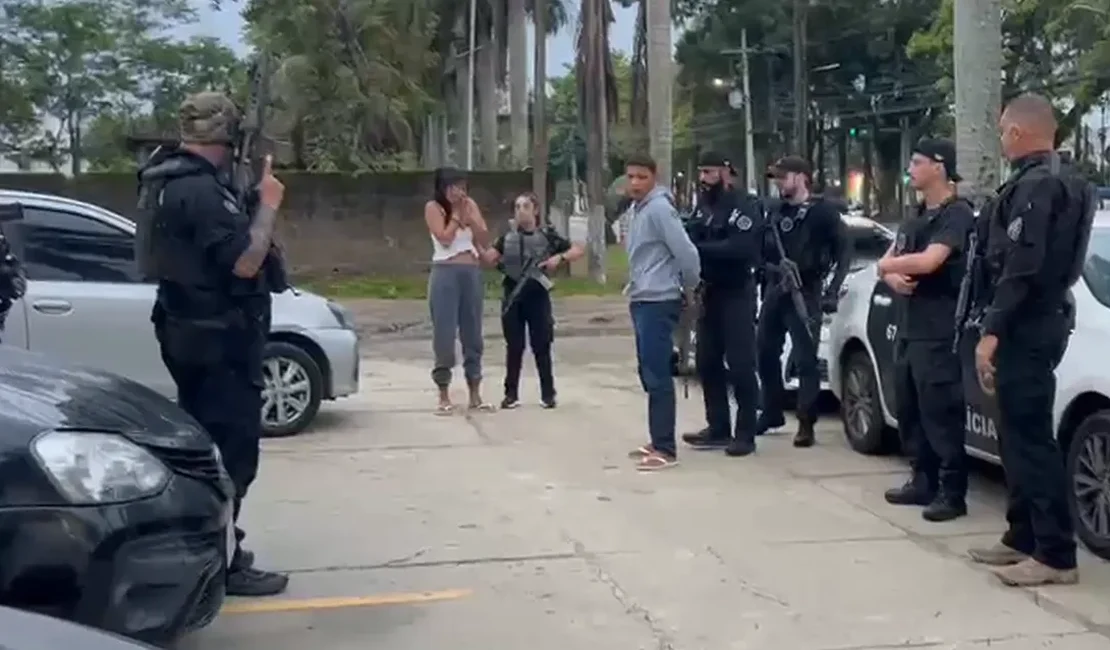 Casal foragido por duplo homicídio em Alagoas é preso no RJ