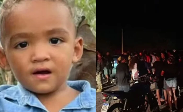 Criança de 3 anos morre após acidente entre moto e ônibus escolar no Sertão de AL