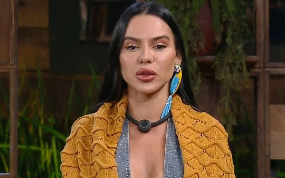 Tamires é eliminada de A Fazenda 17 após romper aliança com Dudu Camargo