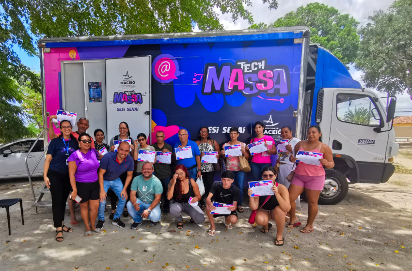 Tech Massa oferece cursos gratuitos em dois bairros de Maceió