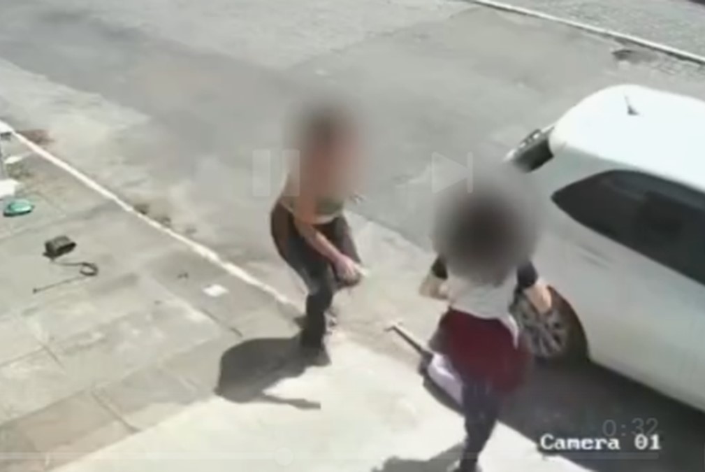 Suspeitos de assalto a mãe e filha na Gruta são presos após vídeo