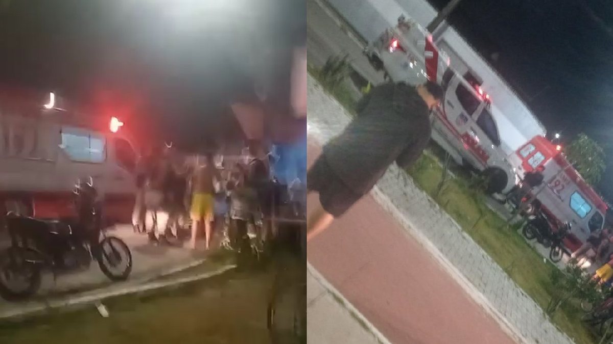 Dupla atira contra dois homens e foge de moto no Benedito Bentes