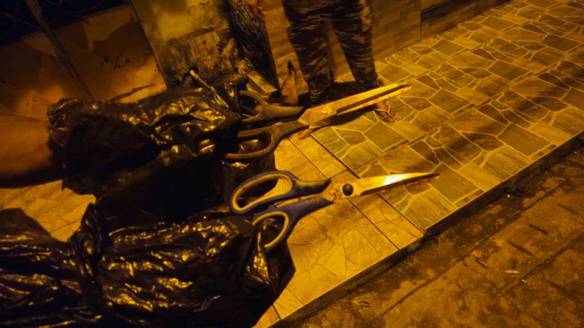 Mulher é presa após atacar companheiro com duas tesouras em Maceió