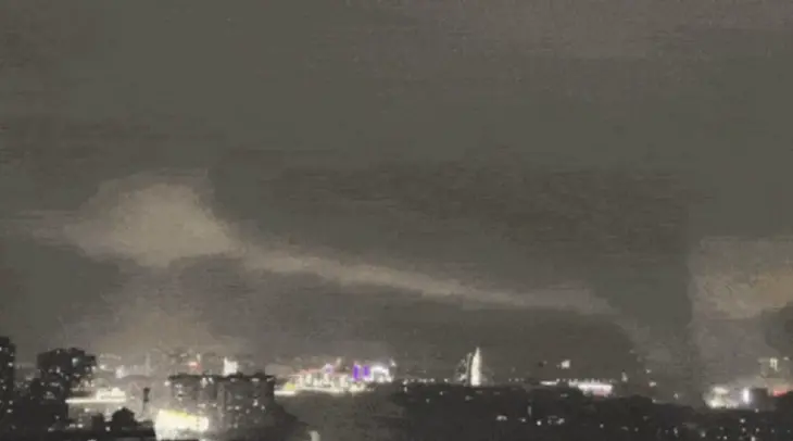 Homem sobrevive após ser lançado do 12º andar por tornado na China