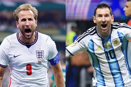 Inglaterra x Argentina: onde assistir à semifinal da Copa hoje