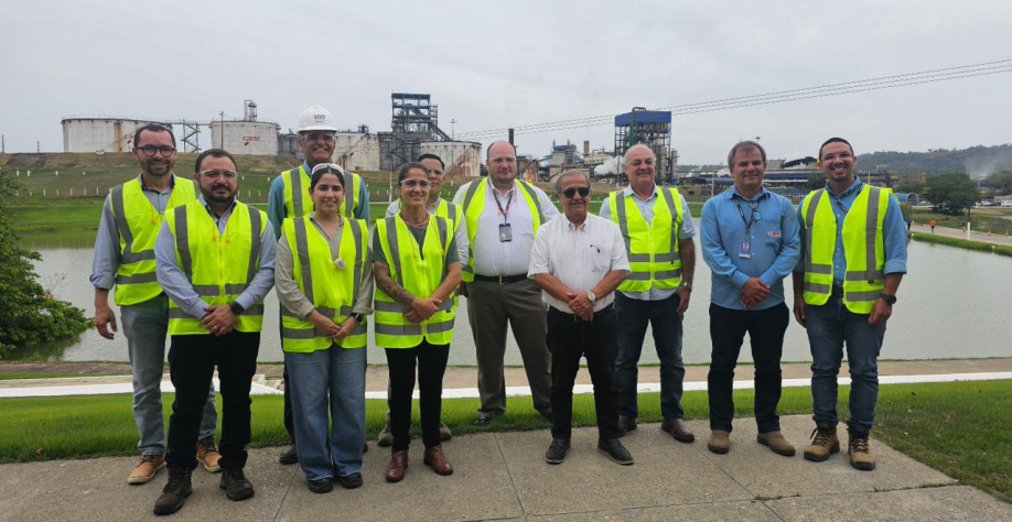 Usina Caeté recebe delegação do México para visita técnica