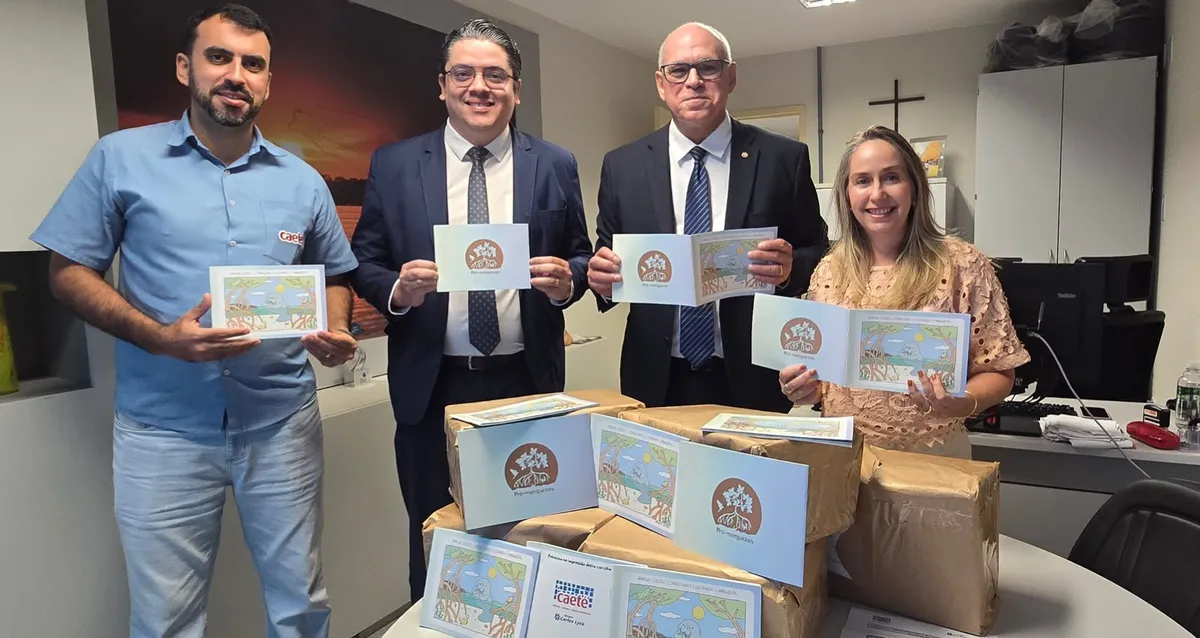 Usina Caeté apoia cartilha sobre preservação dos manguezais em Alagoas
