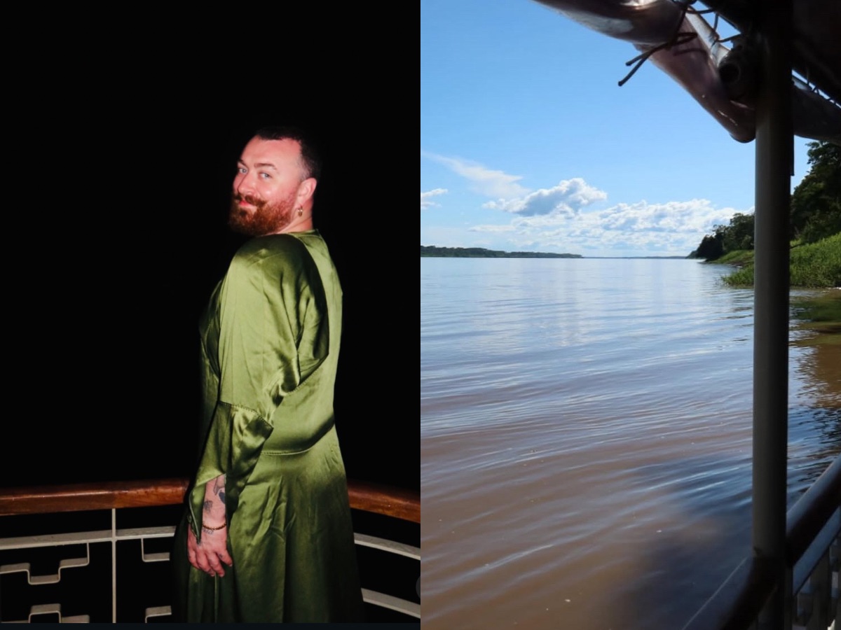 Sam Smith surpreende ao passar Réveillon na Floresta Amazônica