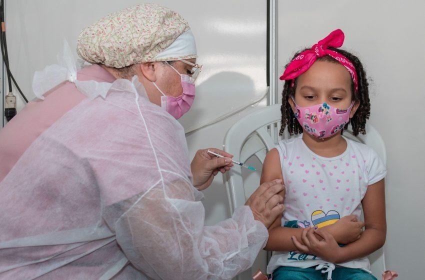 Vacinação de Covid para crianças é retomada em Maceió