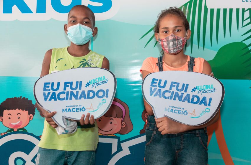 Confira os pontos de vacinação infantil neste domingo (20) em Maceió