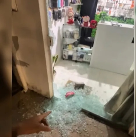 Loja de acessórios é arrombada durante a madrugada em Maceió