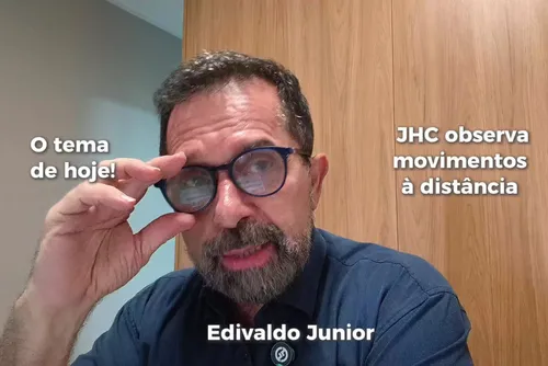 Vídeo: JHC observa à distância os movimentos em Alagoas