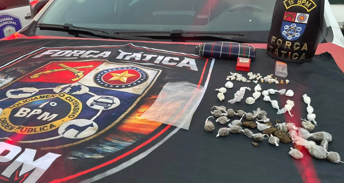 Mulher é presa com drogas em operação no bairro Pajuçara